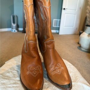 Brown Western Cowboy Boots